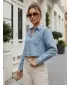 Ženska jakna DSTREET TY5691 MODRA