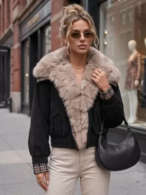 Ženska jakna DSTREET TY5842 ČRNA