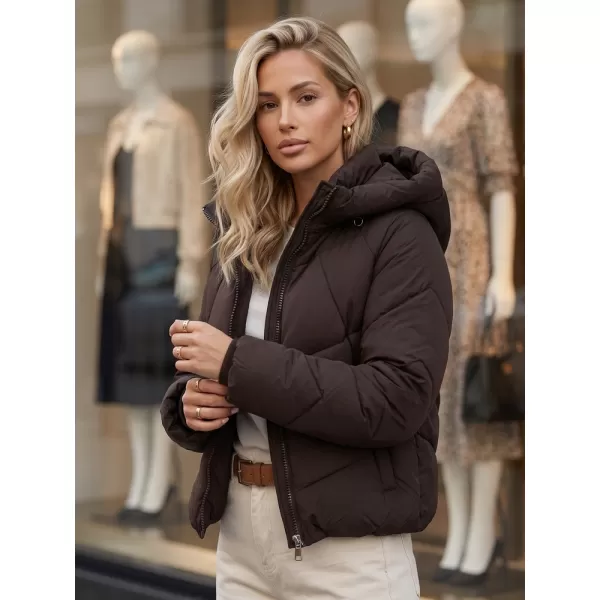  Ženska jakna DSTREET TY6080 RJAVA 