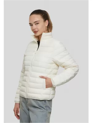 Ženska prešita jakna URBAN CLASSICS TB8711-02903 BELI PESEK