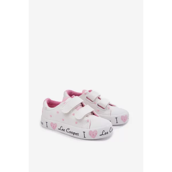  Otroške superge LEE COOPER LCW-25-02-3264K BELA 
