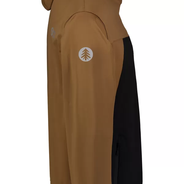  Moška nepremočljiva softshell jakna NORDBLANC EXPEDITIOUS NBSSM8323 RJAVA 
