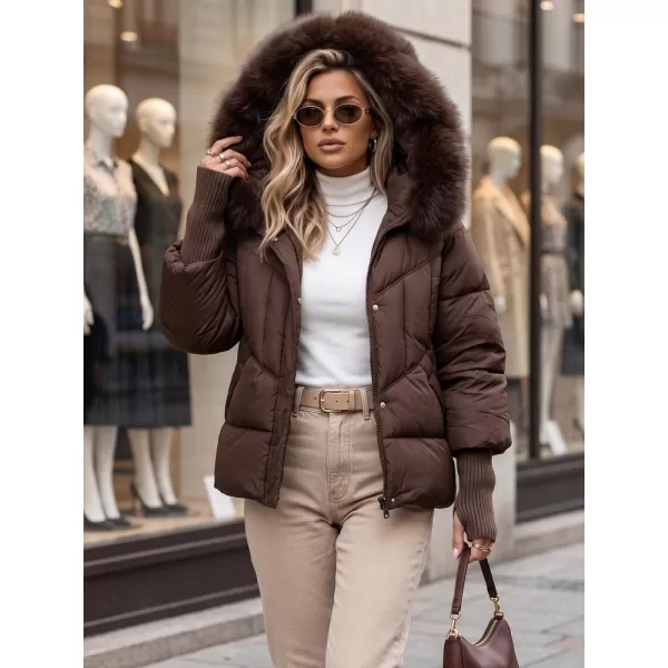  Ženska jakna DSTREET TY5744 RJAVA 