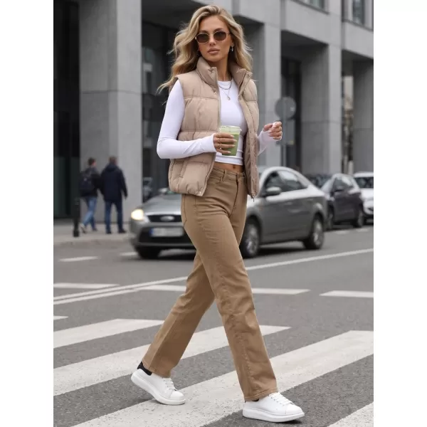  Ženske hlače DSTREET UY3095 KARAMELA 