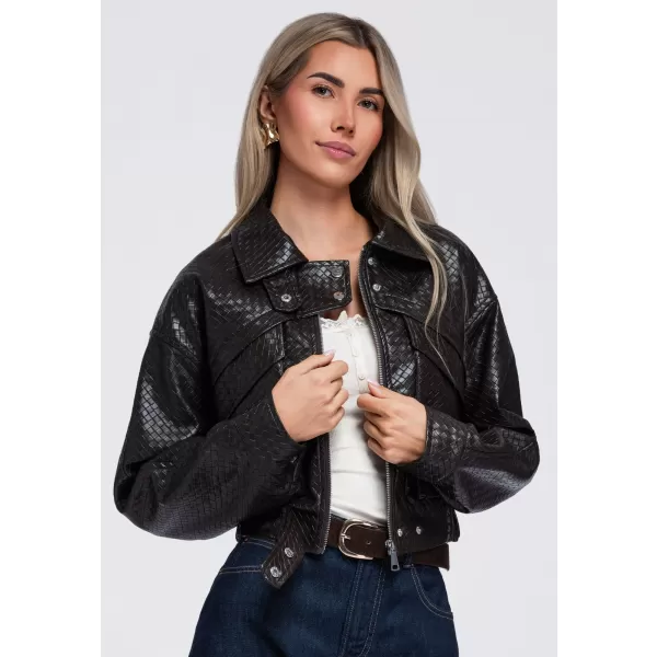  Ženska jakna OMBRE OW-JAFL-0148 RJAVA 