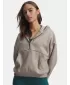Ženski pulover UNDER ARMOUR ICON FLEECE HZ HOODIE 6012843-203 RJAVA