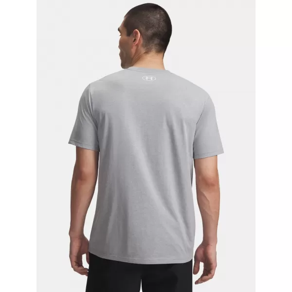  Moška majica s kratkimi rokavi UNDER ARMOUR UA SPORTSTYLE LOGO UPDATE SS 1382911-037 SIVA 