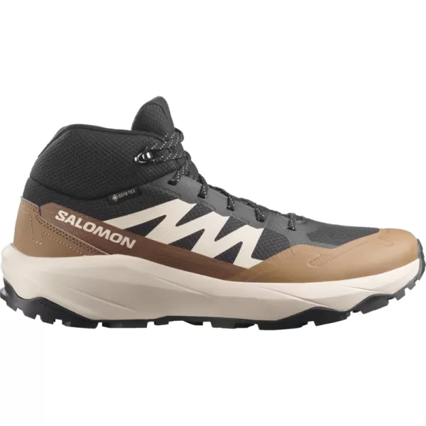  Moški čevlji SALOMON OUTSCAPE MID GTX L45410800 ČRNA/DEŽEVEN DAN/KOJOTSKO RJAVA 