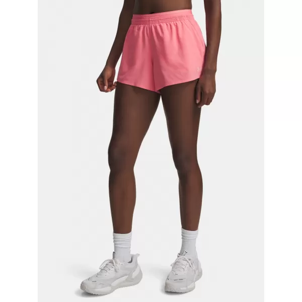 Ženske kratke hlače UNDER ARMOUR VANISH WOVEN 3IN SHORTS 6009965-600 ROZA 