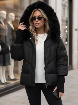 Ženska jakna DSTREET TY5741 ČRNA