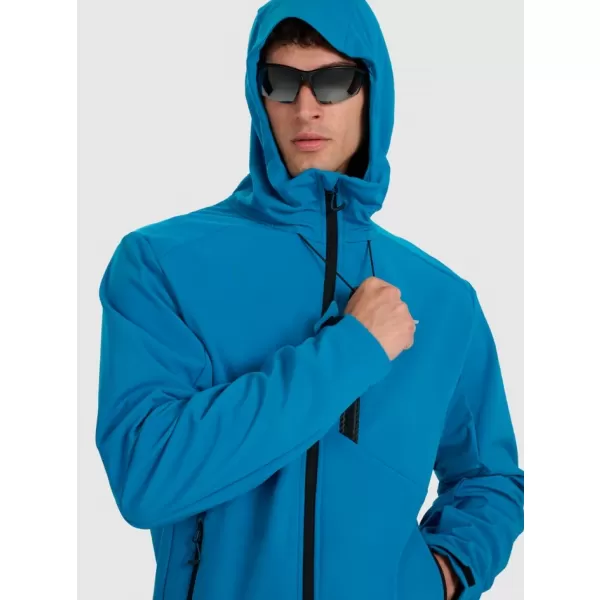  Moška softshell jakna 4F RAW25TSOFM506 MODRA 