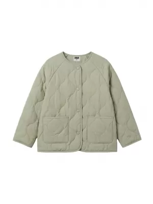 Dekliška prešita jakna URBAN CLASSICS UCK7175-03259 MEHKA SALVIJA
