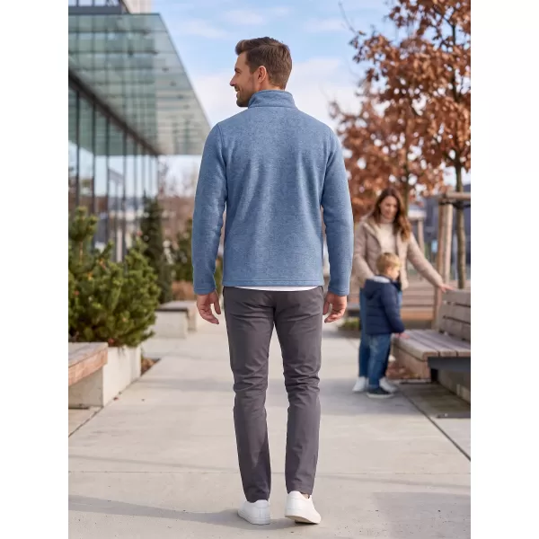  Moški pulover iz flisa ALTISPORT ALM002852 TEMNI DENIM POUDARKI 