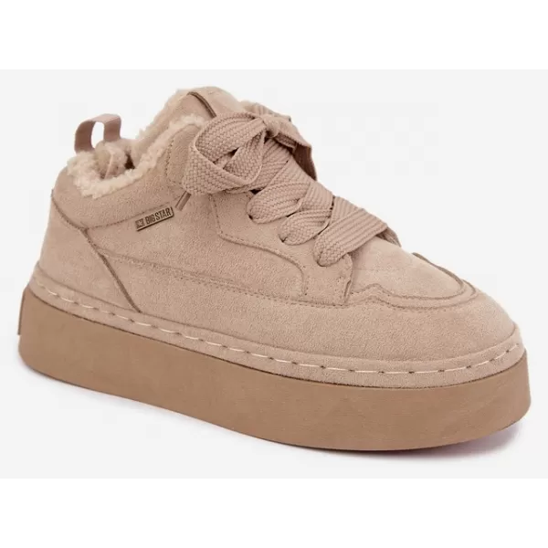  Ženski snežaki BIG STAR SHOES UU274187 BEŽ 
