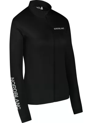 Ženski kolesarski dres NORDBLANC VELOFLOW NBSLF8105 ČRNA