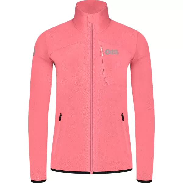  Lahek ženski pulover iz flisa NORDBLANC MAPLE NBSFL8374 ROZA 