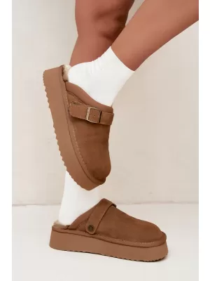 Ženski snežaki BIG STAR SHOES UU274696 KAMELA