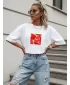 Ženska majica s kratkimi rokavi DSTREET NX9001RY-WH-O BELA