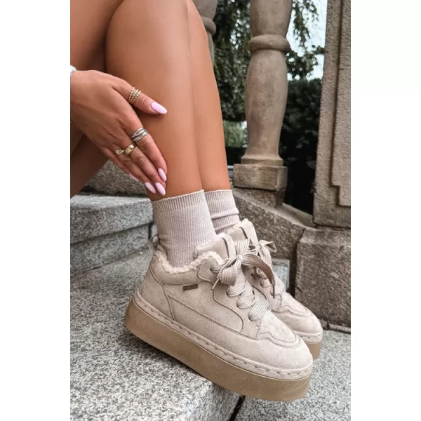  Ženski snežaki BIG STAR SHOES UU274187 BEŽ 