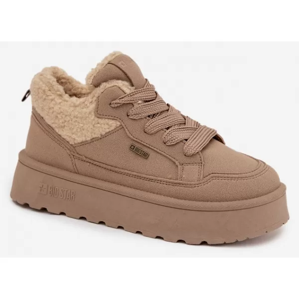  Ženski snežaki BIG STAR SHOES SS274105 BEŽ 