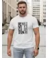 Moška majica s kratkimi rokavi DSTREET NX0143R-WH BELA