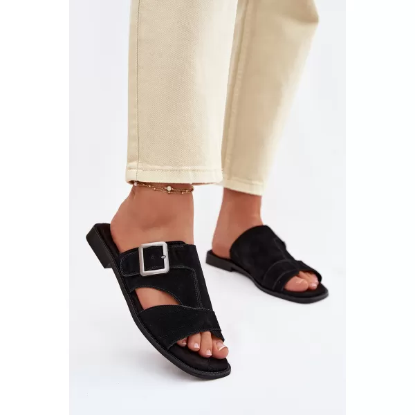  Ženski copati BIG STAR SHOES TT274477 ČRNA 
