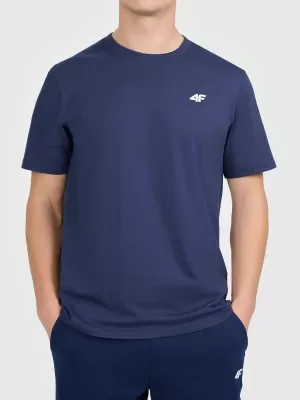 Moška funkcionalna majica 4F WAW25TFTSM1526 DENIM