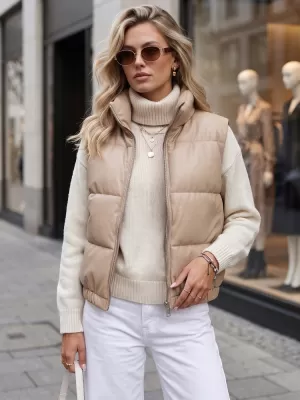 Ženska jakna DSTREET TY5734 BEŽ