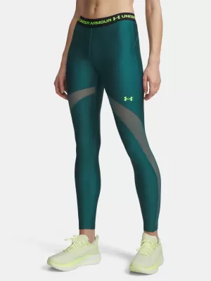 Ženske pajkice UNDER ARMOUR HEATGEAR MESH LEGGING 6010009-338 ZELENA