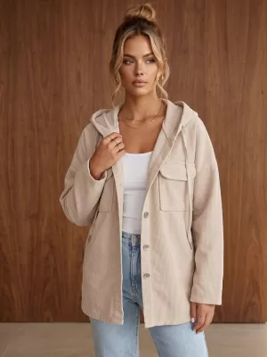Ženska jakna DSTREET TY6051 BEŽ