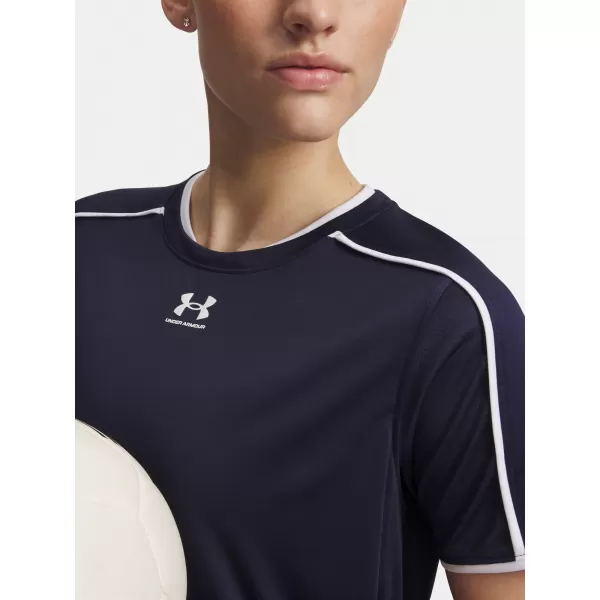  Ženska majica s kratkimi rokavi UNDER ARMOUR UA W CH. TRAIN SS 6009887-410 MODRA 
