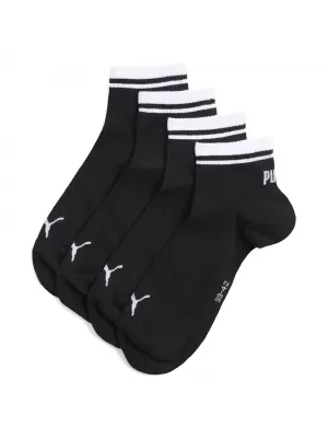 Nogavice PUMA UNISEX HERITAGE QUARTER 2P ČRNA