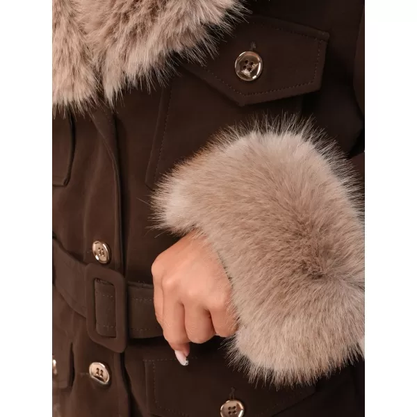  Ženska jakna DSTREET TY5852 RJAVA 