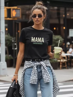Ženska majica s kratkimi rokavi DSTREET NX5031RY ČRNA