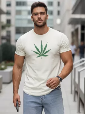 Moška majica s kratkimi rokavi DSTREET RX4948 BELA
