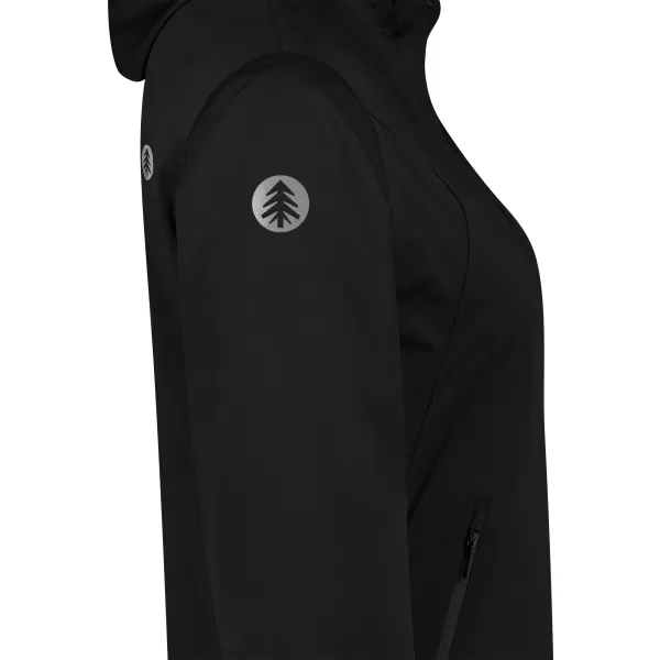  Ženska softshell jakna NORDBLANC OUTLAND NBSSL8324 ČRNA 