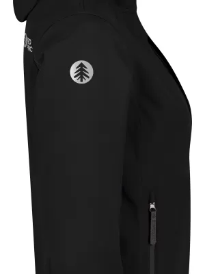 Ženska softshell jakna NORDBLANC BLINK NBSSL8320 ČRNA
