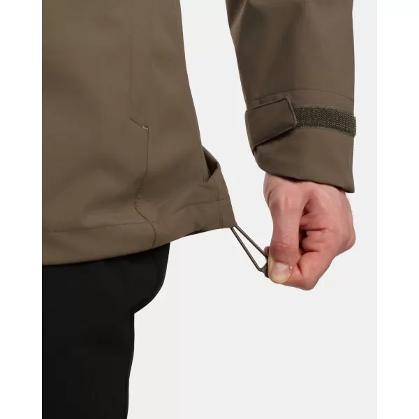  Moška hardshell jakna KILPI MONTANA-M 1M0102KI KAKI 