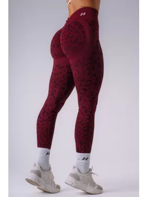 Ženske pajkice NEBBIA PRIMAL 849 BORDO LEOPARD