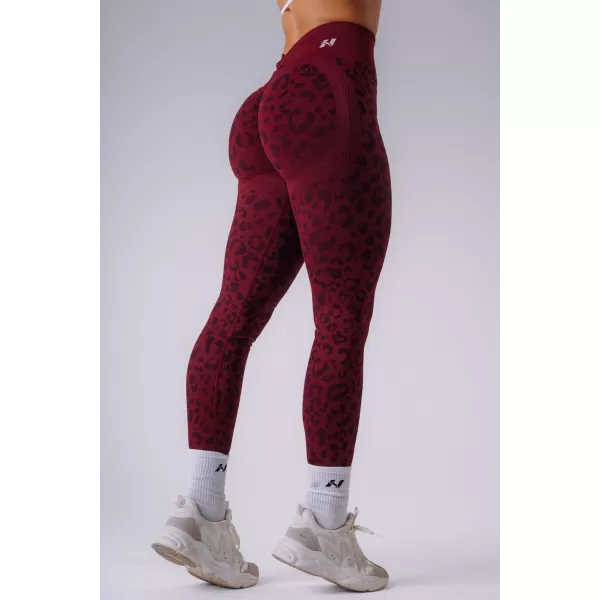  Ženske pajkice NEBBIA PRIMAL 849 BORDO LEOPARD 
