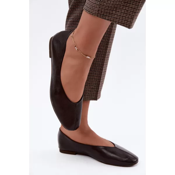  Ženske balerinke BOTO JH602P KAKI 