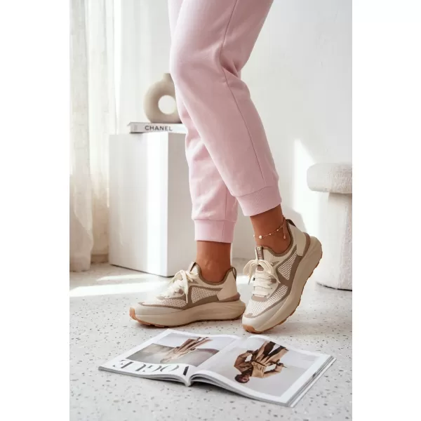 Ženski čevlji BIG STAR SHOES TT274571 BEŽ 