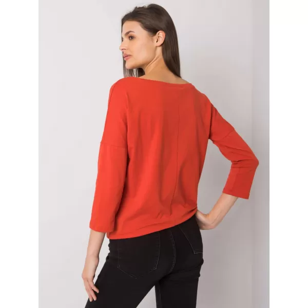  Ženska bluza BASIC FEEL GOOD RV-BZ-4691.37P TEMNO ORANŽNA 