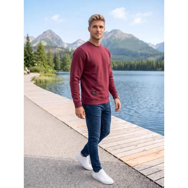  Moški pulover ALTISPORT NP/ALMST43001 BORDO 