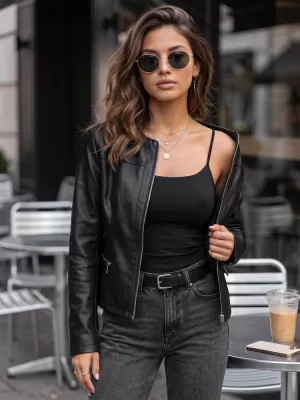 Ženska jakna DSTREET TY5721 ČRNA
