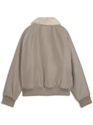 Ženska jakna PUMA REVERSIBLE BLOUSON HIGH LOFT LINING JACK 69456681 MIŠJE SIVA