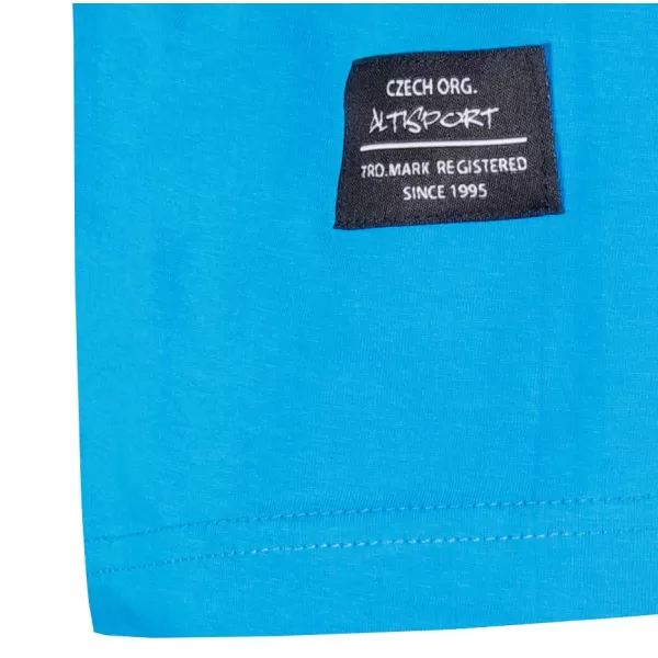  Moška majica s kratkimi rokavi ALTISPORT NP/ALMST20001 OCEANSKO MODRA 