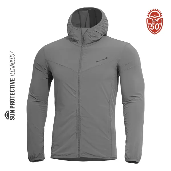  Moška jakna PENTAGON HELIOS SUN JACKET K02016 PEPELNO SIVA 
