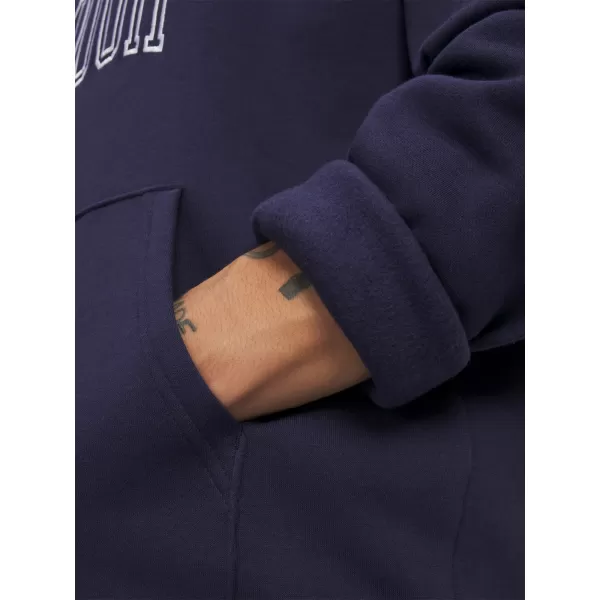  Moški pulover UNDER ARMOUR RIVAL FLEECE NOV HOODIE 6009353-410 MODRA 