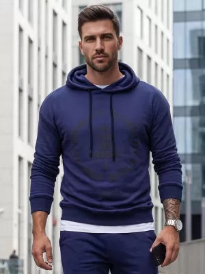 Moški komplet DSTREET AX0691 TEMNO MODRA